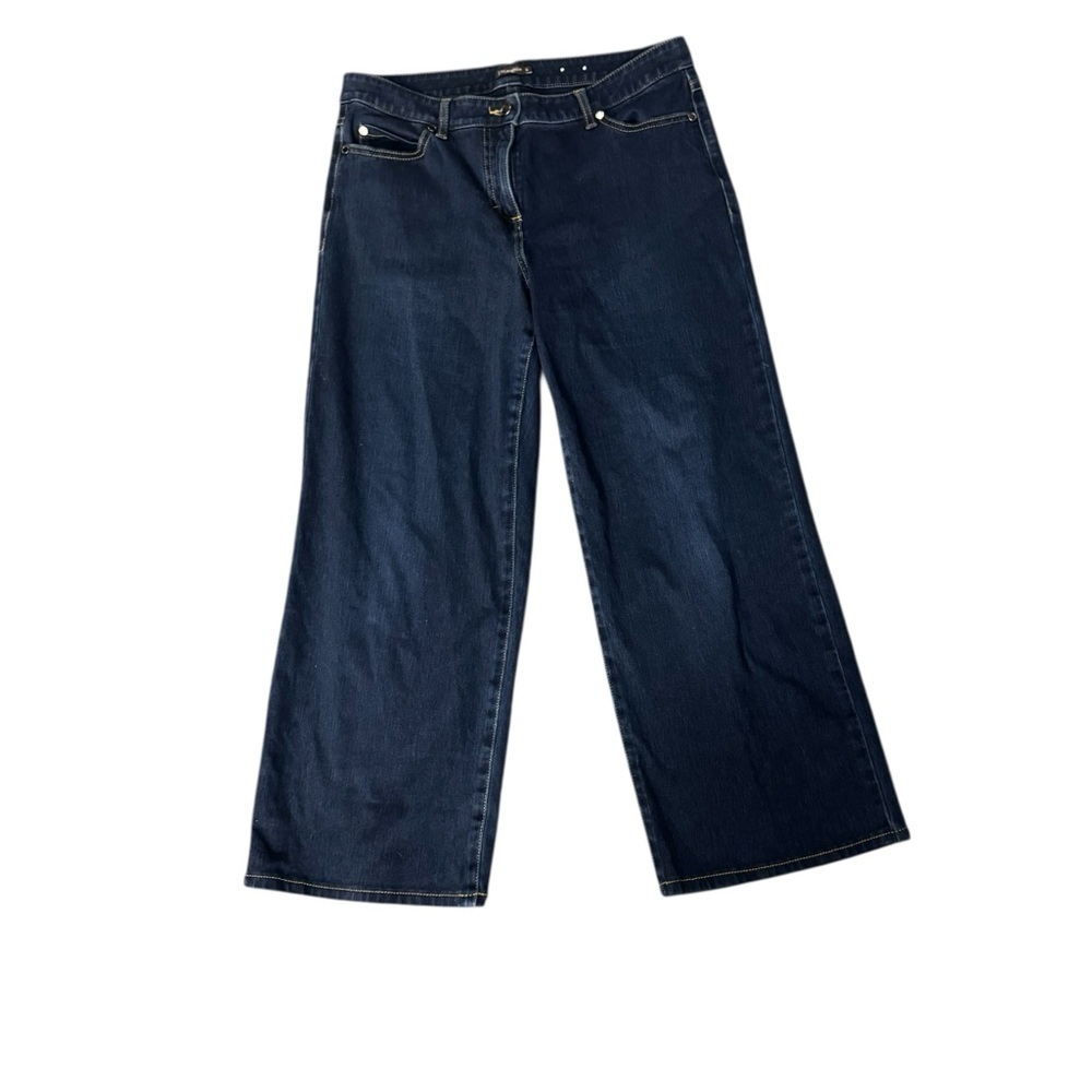 J.McLaughlin Cropped Wide Leg Jeans Size 8